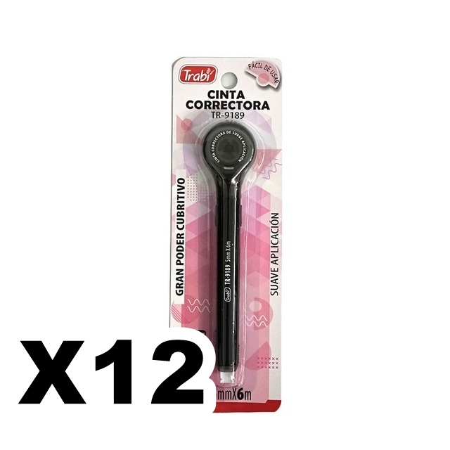 LIQUIDO CINTA TRABI 5MMX6MTS X12UNID