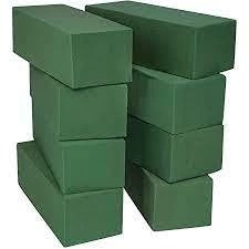 ESPUMA FLORAL VERDE PARA FLORES