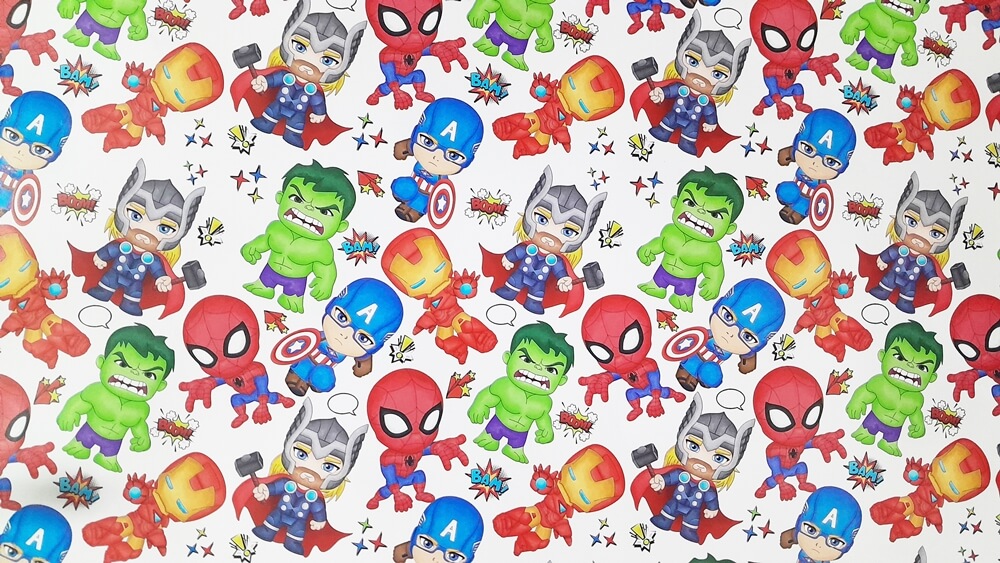 PAPEL AFICHE FSIA PEQUE ILUSTRA VENGADOR