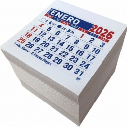 ALMANAQUE 2026  5.2X5.2CM MINI