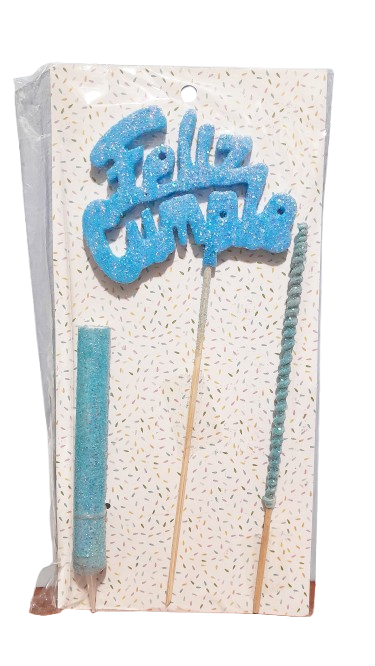 FRASE FELIZ CUMPLE+BEN+VELA GM90 CELEST