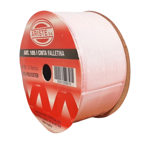 CINTA FALLETINA Nº9 x 10 MTS ROSA