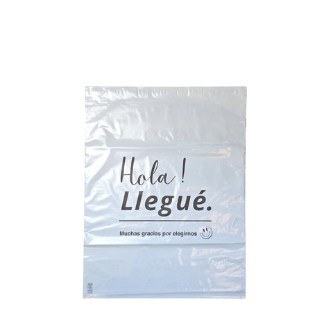 BOLSA E-COMMERCE 20x30 x50 HOLA LLEGUE