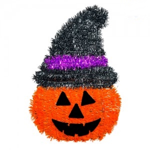 COLGANTE P.S 3D CALABAZA TINSEL HD863