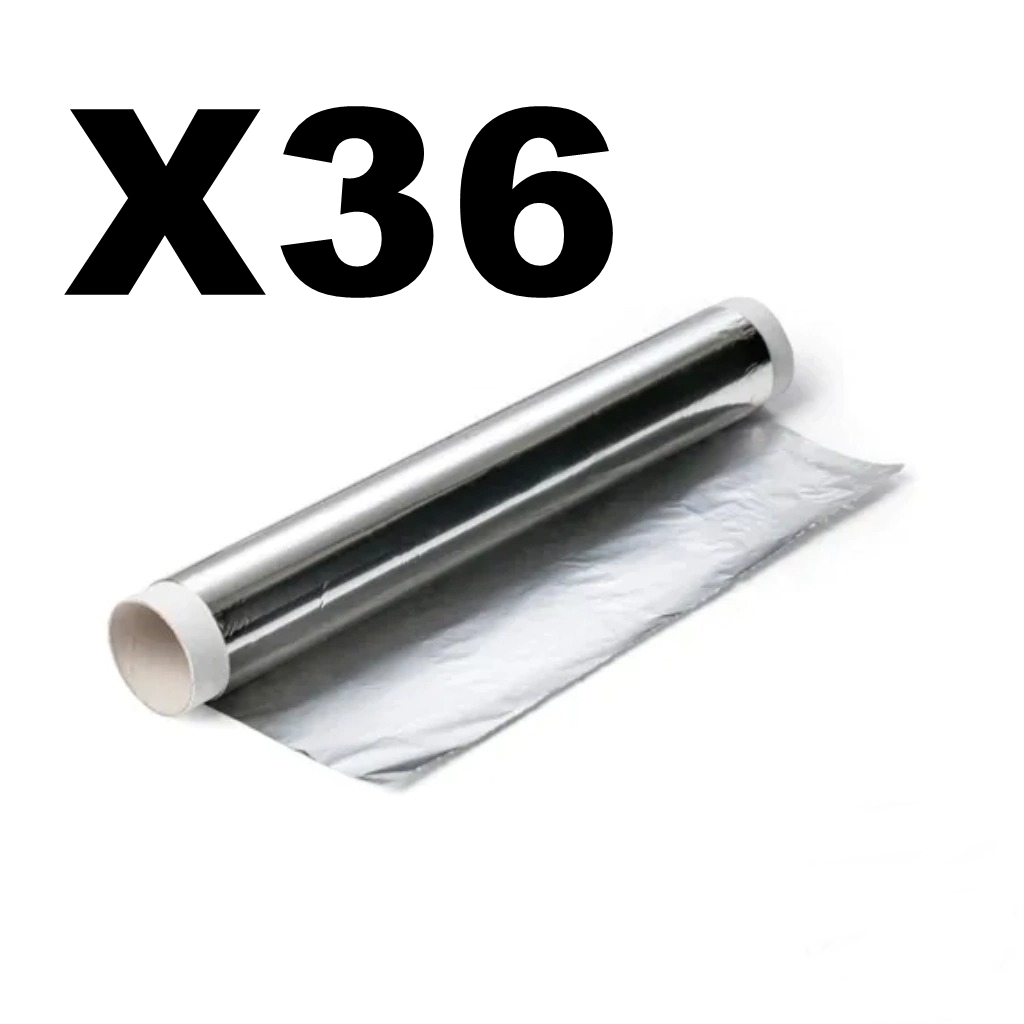 PAPEL ALUMINIO x 5mts MIA CASA BULTO x36