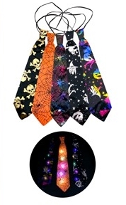 LUMINOSO LED CORBATA HALLOWEN