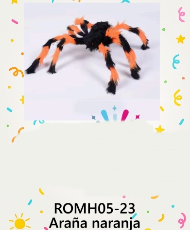 ARAÑA PELUDA GRANDE NE/NARAN  ROMH05-23