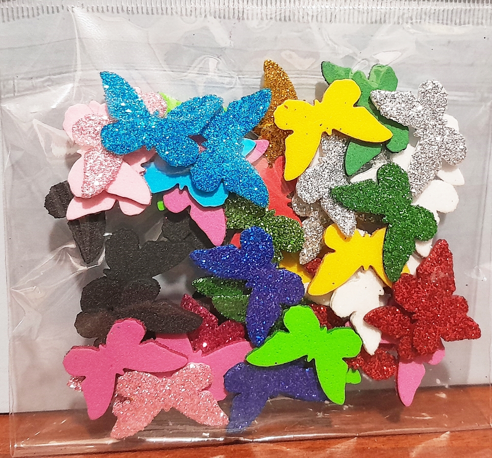 FORMITA GOMA EVA DIJE MARIPOSA X50