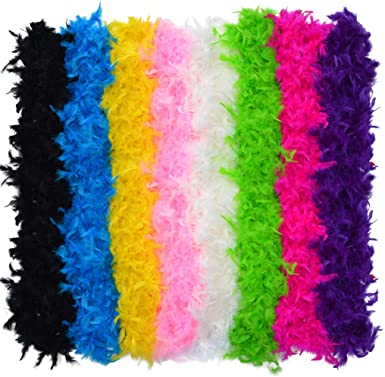 BOA PLUMA VEDETTE BCO