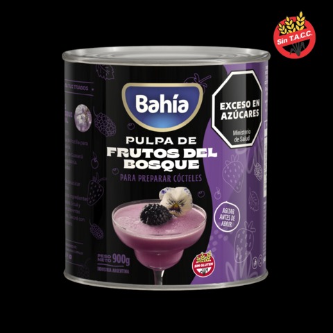 PULPA DE FRUTOS DEL BOSQUE x900GR BAHIA