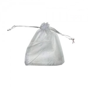 BOLSA DE ORGANZA 15x20 x12 P.STORE BLANC