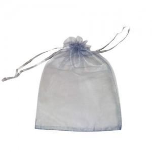 BOLSA DE ORGANZA 15x20 x12 P.STORE PLATA