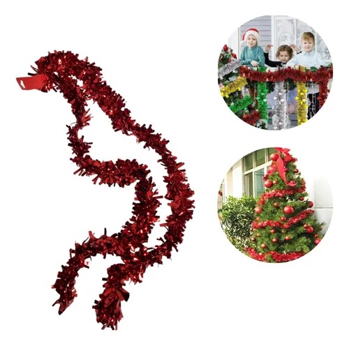 BOA NAVIDEÑA N458 5x2.00 COLOR ROJO