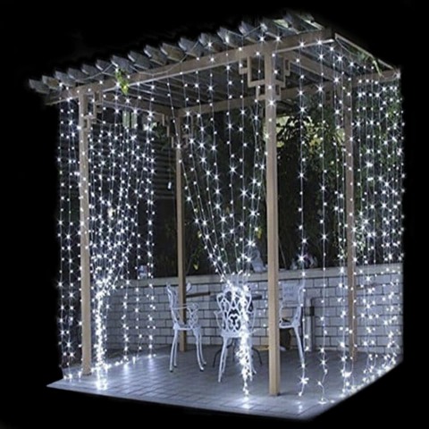 LUCES CORTINA LED 192 3x2 DAEWOO FRIO