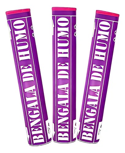 BENGALA CON HUMO VIOLETA