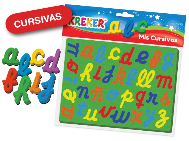 FORMITA GOMA EVA MI CURSIVA ART 311