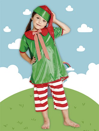 DISFRAZ CANDELA INFANTIL DUENDE NAVID MU