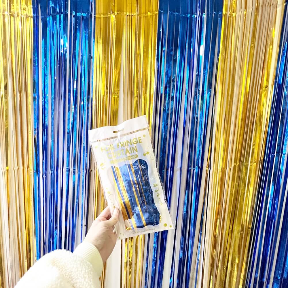 CORTINA METALIZADA COMBINADA 2x1 BOCA