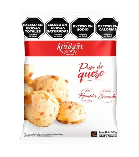 PREMEZCLA KEUKEN PAN DE QUESO x500gr