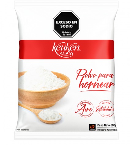 POLVO PARA HORNEAR KEUKEN x500gr