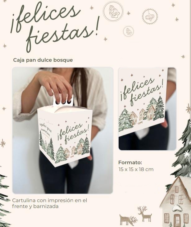 CAJA 113 PAN DULCE 1/2kg IMPR BL15x15x18