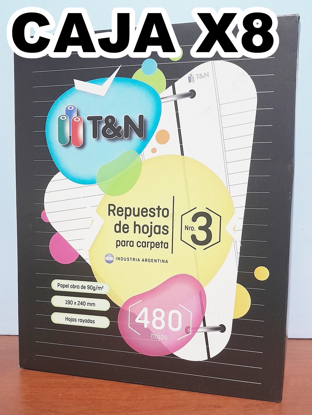 REPUESTO TYN X480HJS = CAJA X8