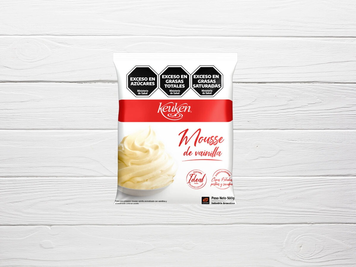 MOUSSE DE VAINILLA KEUKEN x500GR