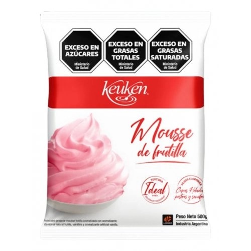 MOUSSE DE FRUTILLA KEUKEN x500GR