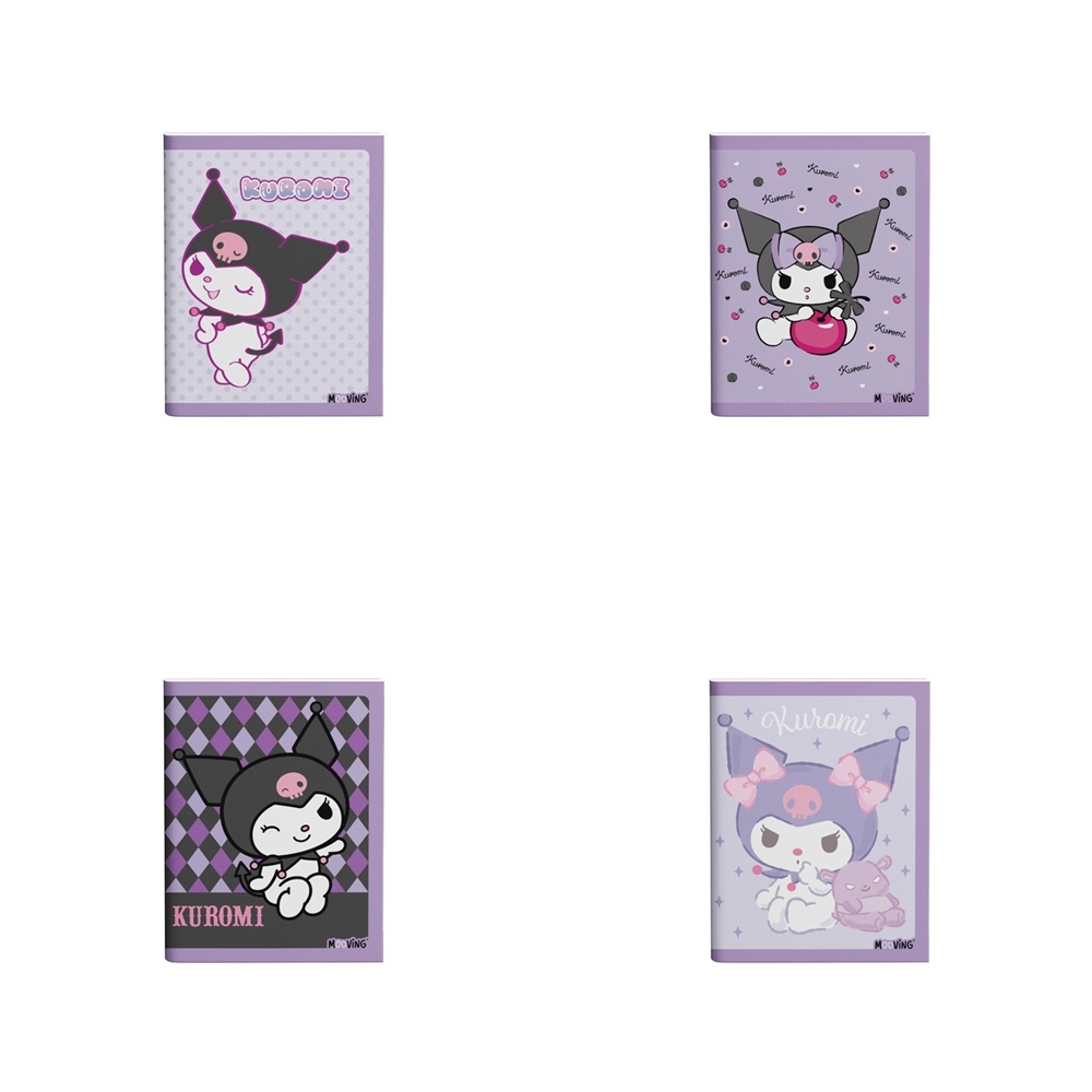 CUADERNO A5 MOOVING KUROMI T/F 48HJS