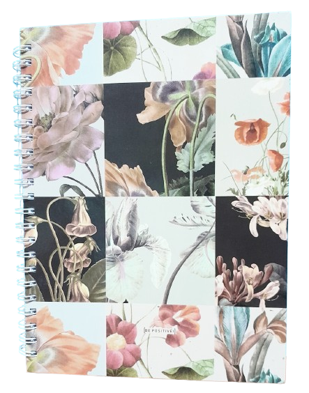 CUADERNO A4 BE POSTIVE X100HJS FLORES