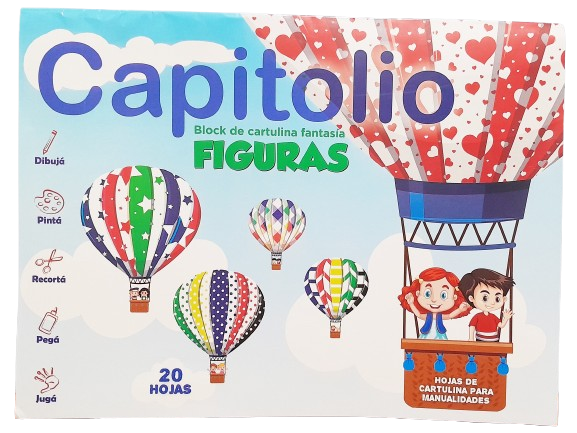 BLOCK Nº5 FANTASIA CAPITOLIO FIGURAS X20