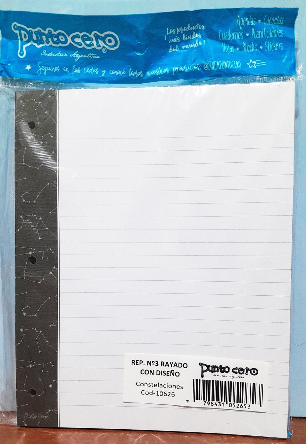 REPUESTO X96  PUNTO CERO IMPRESO