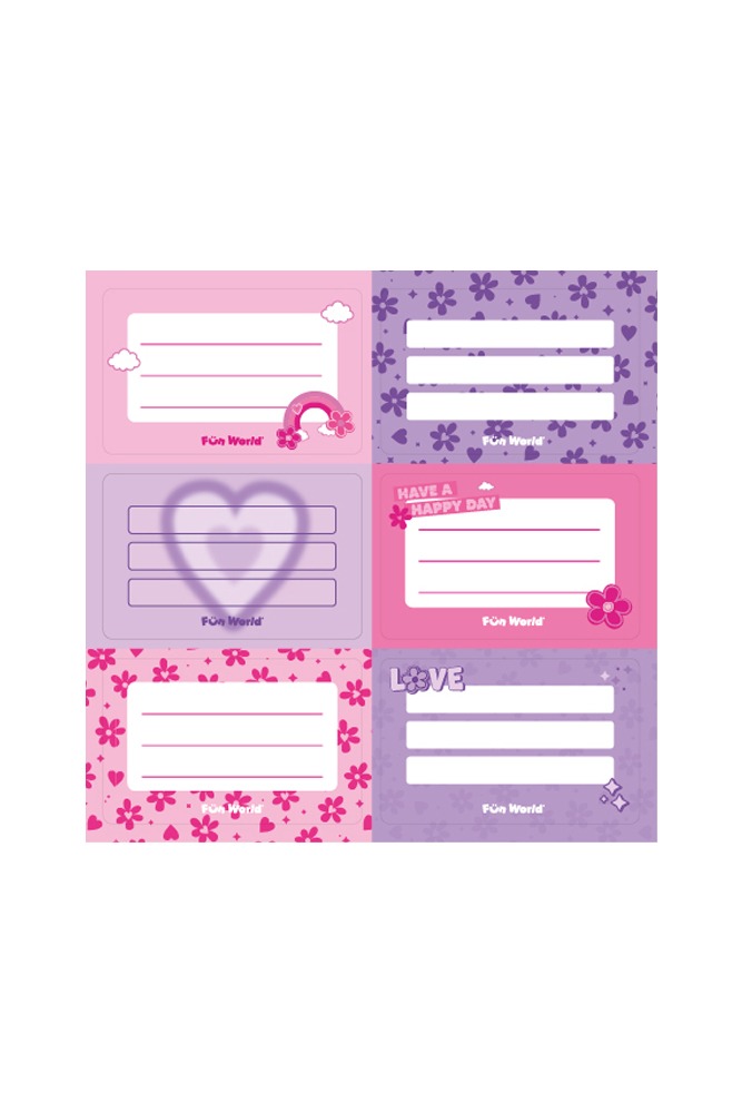 ETIQUETA FW LOVELY X12