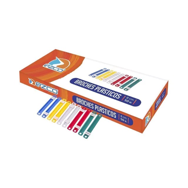 BROCHE NEPACO PLASTICO X50 EZCO