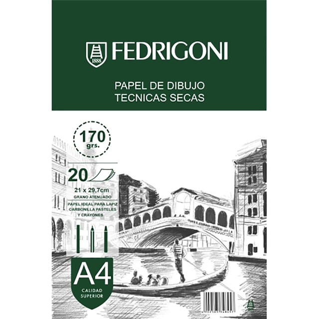 BLOCK DE DIBUJO A4 170GR 20HS SECA640991