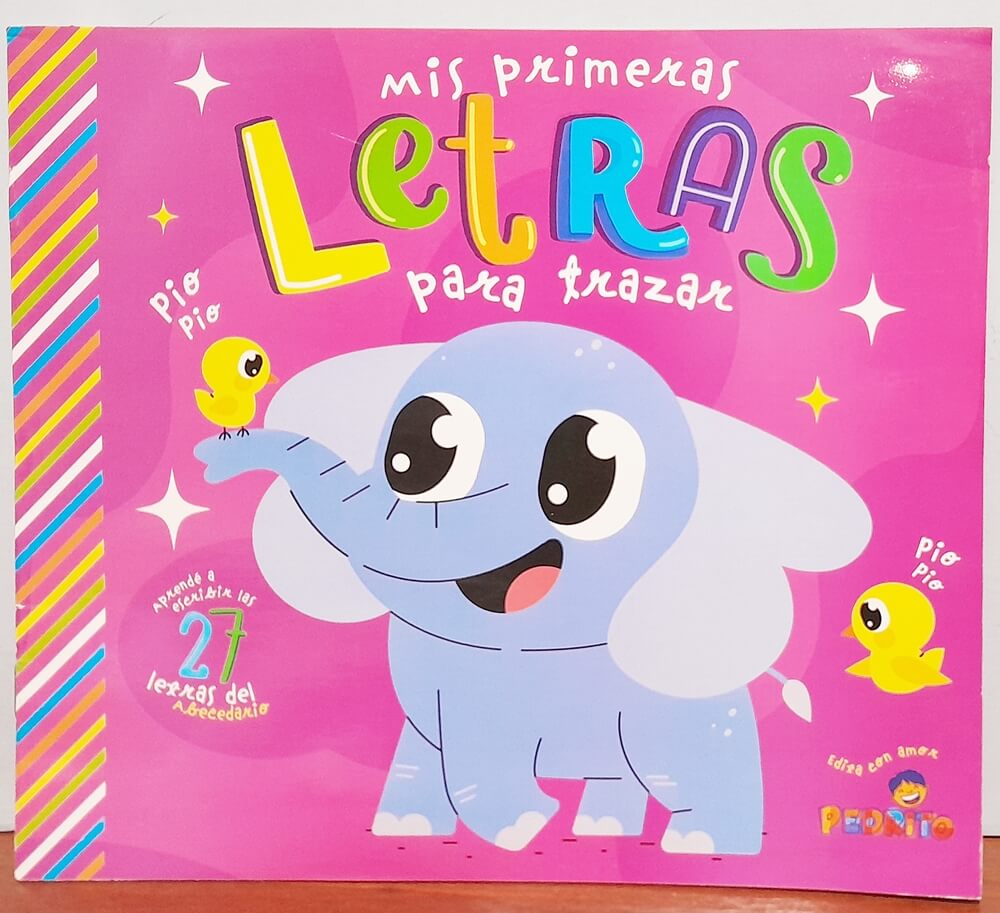 LIBRO DE COLOREAR LETRAS