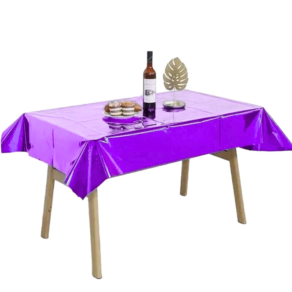 MANTEL METALIZADO VIOLET LC221 1.37x1.83