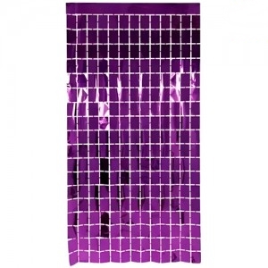 CORTINA METALIZADA CUADRO P.S. VIOLET