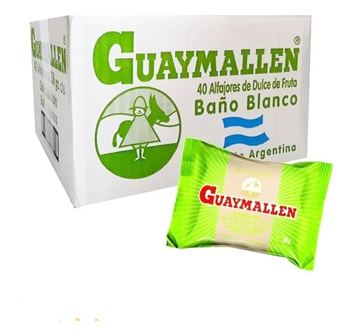 ALFAJORES GUAYMALLEN FRUTA x 40