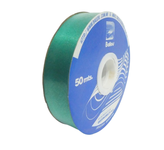 CINTA MOÑO  20x50 VERDE OSCURO
