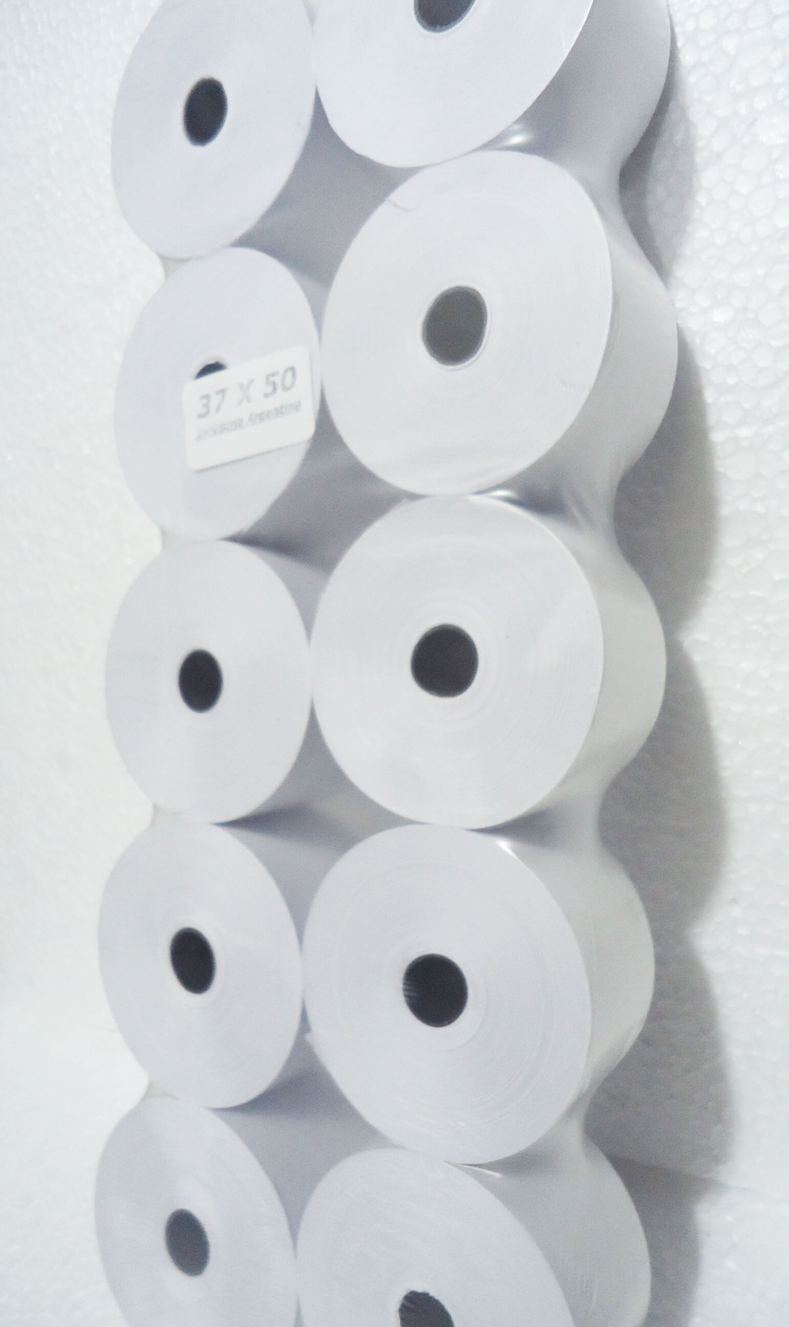 ROLLO REGISTRADORA 37mmx50mts PAQ.x10
